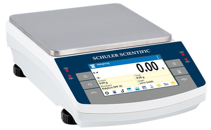 Schuler Scientific SSH-20001 SH Series Precision Balance with 20000g Capacity and 0.1g Readability 